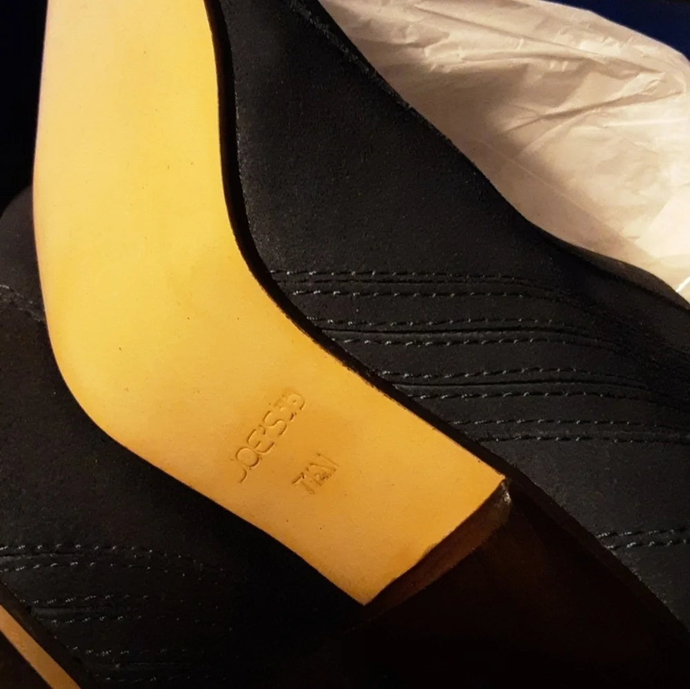 Joe's Navy Suede Ankle Boots